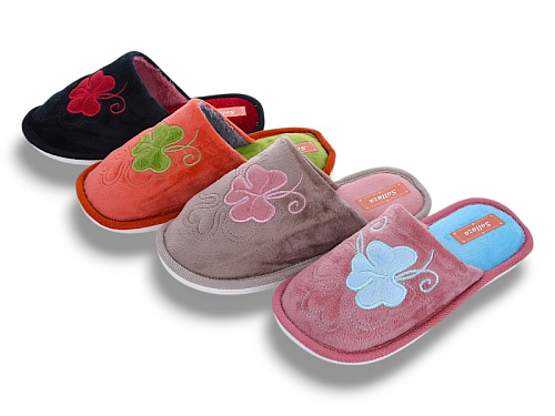 Тапочки Elmob L1844 mix в магазине Фонтан Обуви