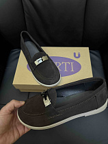 Туфли 409 корич замш в магазине Фонтан Обуви