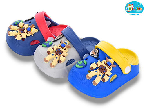 Кроксы Bbt A9157-1 mix в магазине Фонтан Обуви