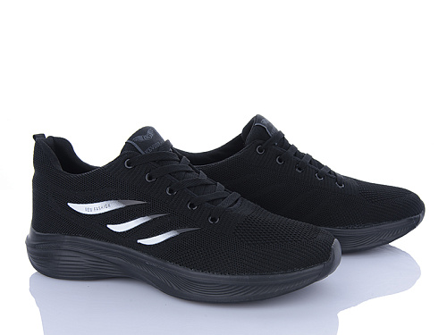 Кроссовки Lion-Lu K006 чорний батал в магазине Фонтан Обуви