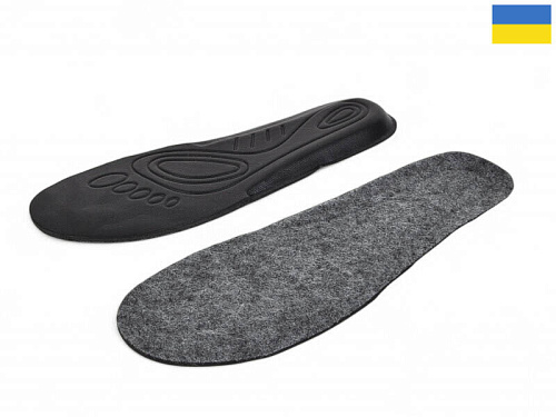 Стелька Steel 43-44 сірий в магазине Фонтан Обуви
