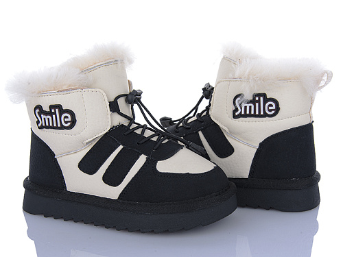 Ботинки Clibee A5619 beige-black в магазине Фонтан Обуви