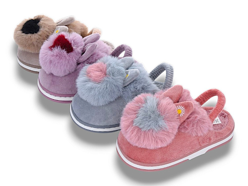 Тапочки Jh-Ян 2025-9 mix (24) в магазине Фонтан Обуви