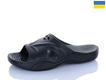 Шлепанцы Progress 21 чорний в магазине Фонтан Обуви