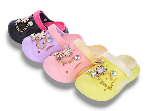 Кроксы Sanlin2 3010 mix в магазине Фонтан Обуви