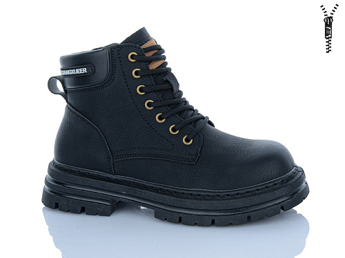 Ботинки Super Gear 0025-040 black в магазине Фонтан Обуви