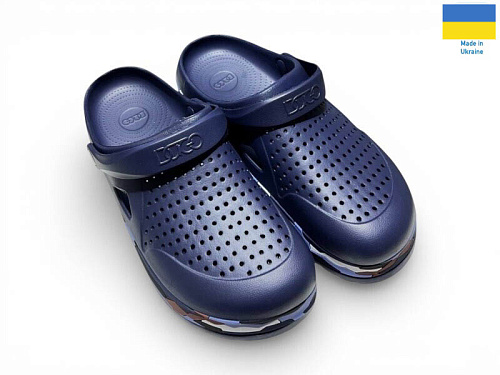 Кроксы Rai Shoes 521 синій в магазине Фонтан Обуви