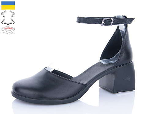 Туфли Sali 1122 чорний к чор-п. в магазине Фонтан Обуви