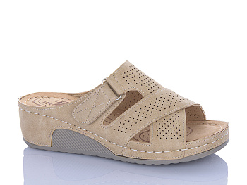 Шлепанцы Leguzaza H1-10 d.beige в магазине Фонтан Обуви