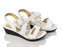 Босоножки Gurkem 2024-049-2 white в магазине Фонтан Обуви