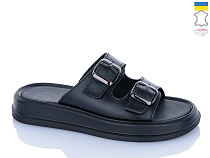Шлепанцы Sali 91 чорний к чор-п. в магазине Фонтан Обуви