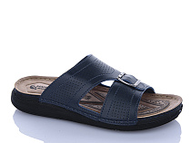 Шлепанцы Oskar 01-36 синій в магазине Фонтан Обуви