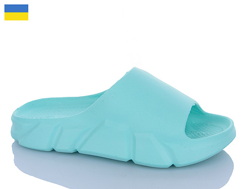 Шлепанцы Inblu ППЖ11 зелений в магазине Фонтан Обуви