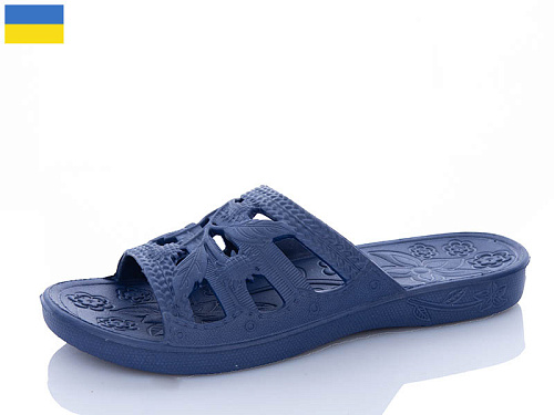 Шлепанцы Успіх Krok C60 синій в магазине Фонтан Обуви