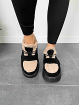 Кроссовки Arto 570 ч-беж-з в магазине Фонтан Обуви