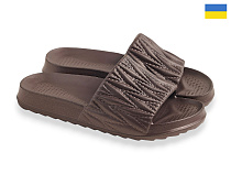 Шлепанцы Rai Shoes ДС81 шоколад в магазине Фонтан Обуви