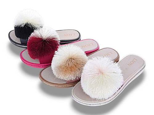 Шлепанцы Lion-Lu FY020A mix в магазине Фонтан Обуви