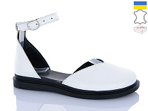 Туфли Sali 2225-065 білий чор-п. в магазине Фонтан Обуви