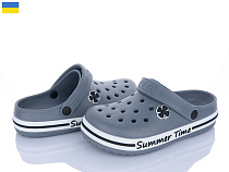 Кроксы Roks 417 сірий в магазине Фонтан Обуви