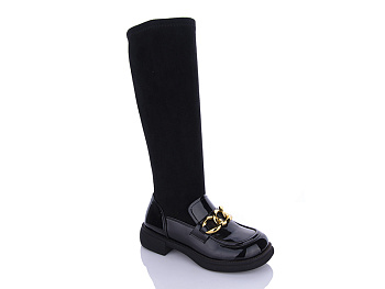 Сапоги Qq Shoes 77-110 в магазине Фонтан Обуви
