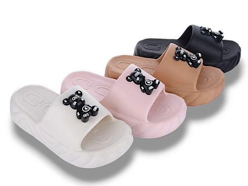 Шлепанцы Jh-Ян A557 mix в магазине Фонтан Обуви