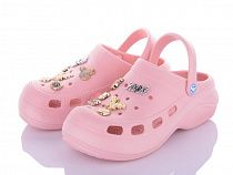 Кроксы No Brand 8513-2 pink в магазине Фонтан Обуви