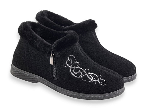 Ботинки Rai Shoes 2203 чорний в магазине Фонтан Обуви