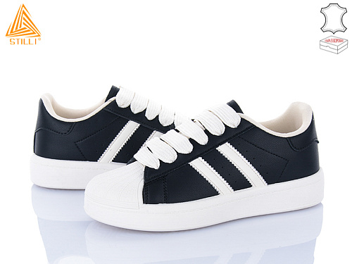 Кроссовки Stilli Group BK10-10 шкіра в магазине Фонтан Обуви