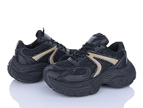 Кроссовки Violeta 92-36 black в магазине Фонтан Обуви