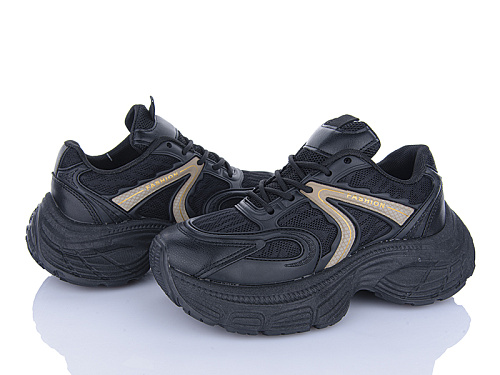 Кроссовки Violeta 92-36 black в магазине Фонтан Обуви