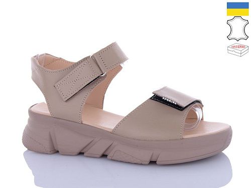 Босоножки Sali 1707-1 капучино в магазине Фонтан Обуви