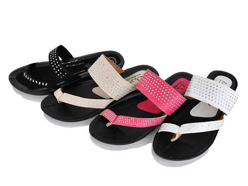 Шлепанцы Gurkem W26-N001-4 mix в магазине Фонтан Обуви