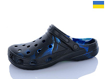 Кроксы Sanlin2 SV018 син-біл.папуга в магазине Фонтан Обуви