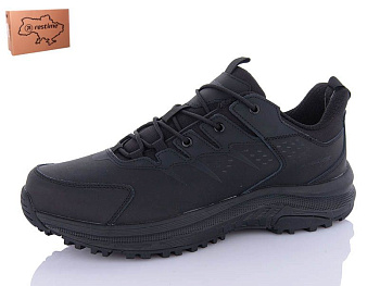 Кроссовки Restime TGO24463 black батал в магазине Фонтан Обуви