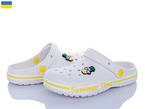 Кроксы Golden Lion 328 білий в магазине Фонтан Обуви