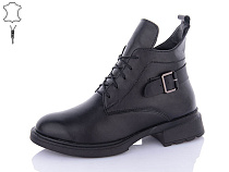 Ботинки Qq Shoes 915-1 black в магазине Фонтан Обуви