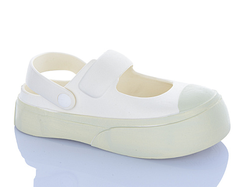 Кроксы Qq Панда 9999 white в магазине Фонтан Обуви