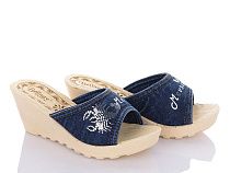 Шлепанцы Demur WD282 синій в магазине Фонтан Обуви