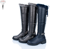 Сапоги Viktoria Ф11-6 mix єврозима в магазине Фонтан Обуви