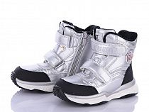 Ботинки Clibee H278 silver-black в магазине Фонтан Обуви