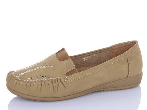 Туфли Ldw 708-1 beige батал в магазине Фонтан Обуви