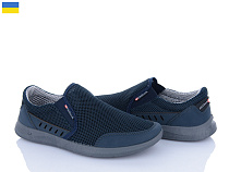 Кроссовки Lvovbaza Paolla А1 сітка синій в магазине Фонтан Обуви