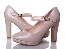 Туфли Qq Shoes AF199 beige в магазине Фонтан Обуви