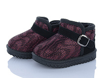 Угги Clibee ABC162 black-red в магазине Фонтан Обуви