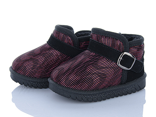 Угги Clibee ABC162 black-red в магазине Фонтан Обуви