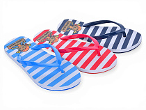 Шлепанцы Jibukang 01-2467 navy-pink mix в магазине Фонтан Обуви