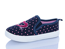 Слипоны M&L Alex14 Y6B т.синій в магазине Фонтан Обуви