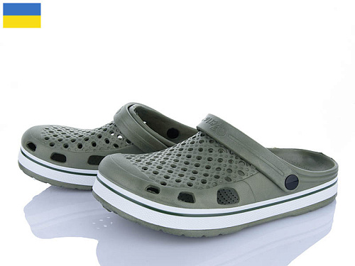 Кроксы Roks 51 хакі в магазине Фонтан Обуви