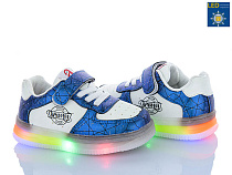 Кроссовки Crossopt NC61-1 navy LED в магазине Фонтан Обуви