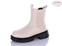 Ботинки Qq Shoes 5269 beige в магазине Фонтан Обуви